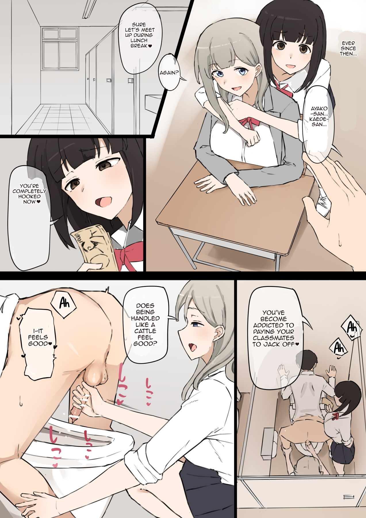 Hentai Manga Comic-As my female classmates says-Read-18